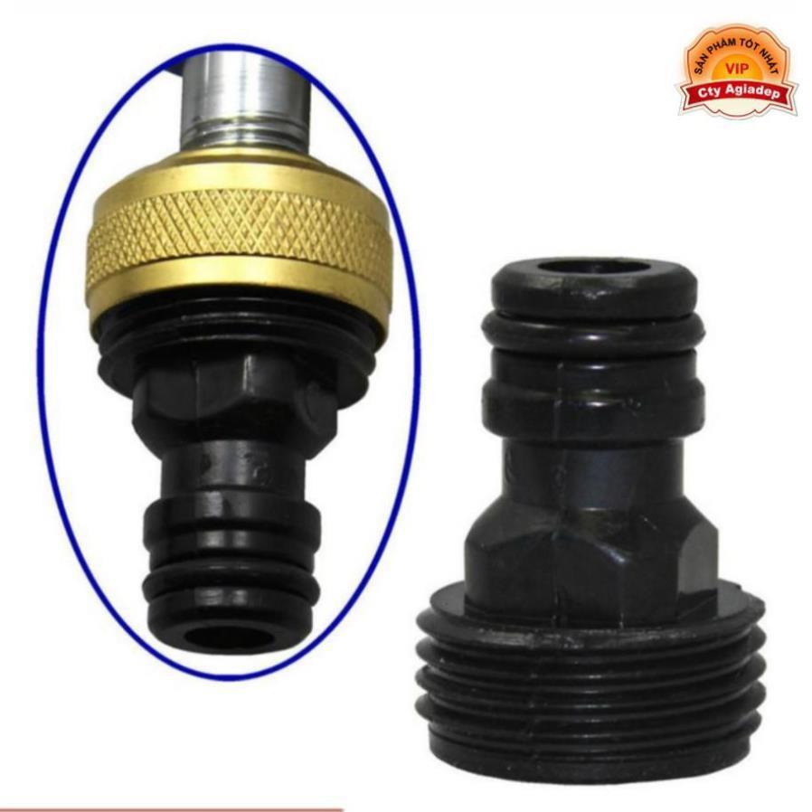 Vòi bơm xe hơi oto xe máy siêu áp lực 2 đầu xịt AGD - Rửa sạch mọi vết bẩn Water Jet 206657 TL