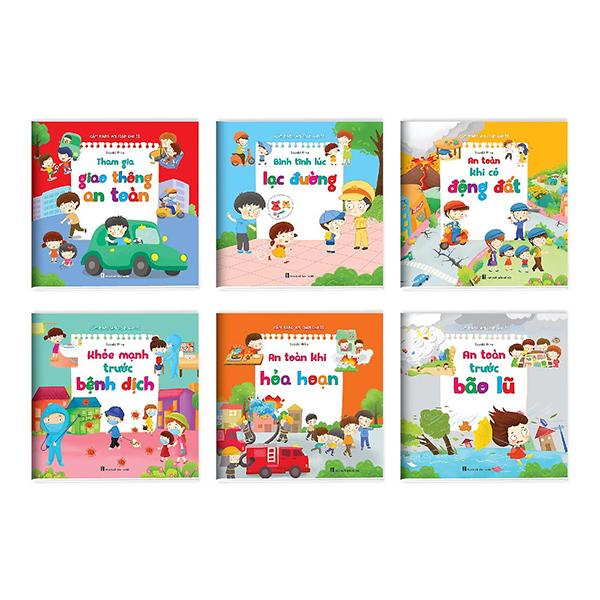 Bộ Sách Cẩm Nang An Toàn Dành Cho Bé Từ 3 - 12 Tuổi