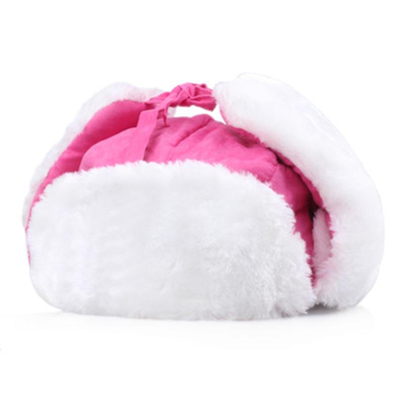 Nga Quân Đội Liên Xô Quân Huy Hiệu Ushanka Máy Bay Ném Bom Mũ Phi Công Người Đánh Bẫy Aviator Bộ Đội Mùa Đông Lông Thỏ Giả Earflap Tuyết Nón