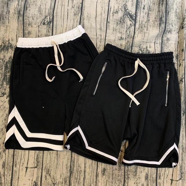 Quần Short 2V thể thao trẻ trung năng động unisex - vải thun poly dày dặn không xù SHOP MAYLAN