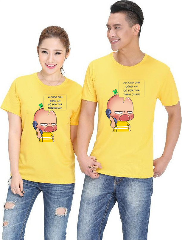 Bộ Áo Thun Nam Nữ AH2