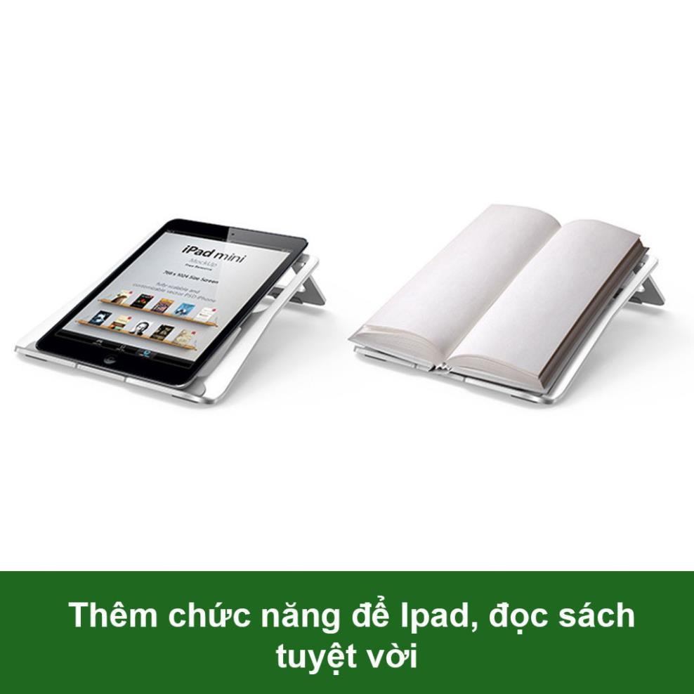 Đế Tản Nhiệt PIX-LINK X5 Chất Liệu Nhôm Nguyên Khối, Siêu Mỏng Nhẹ Dùng Cho Laptop, Macbook 13-15.6 inch Hàng Chính Hãng