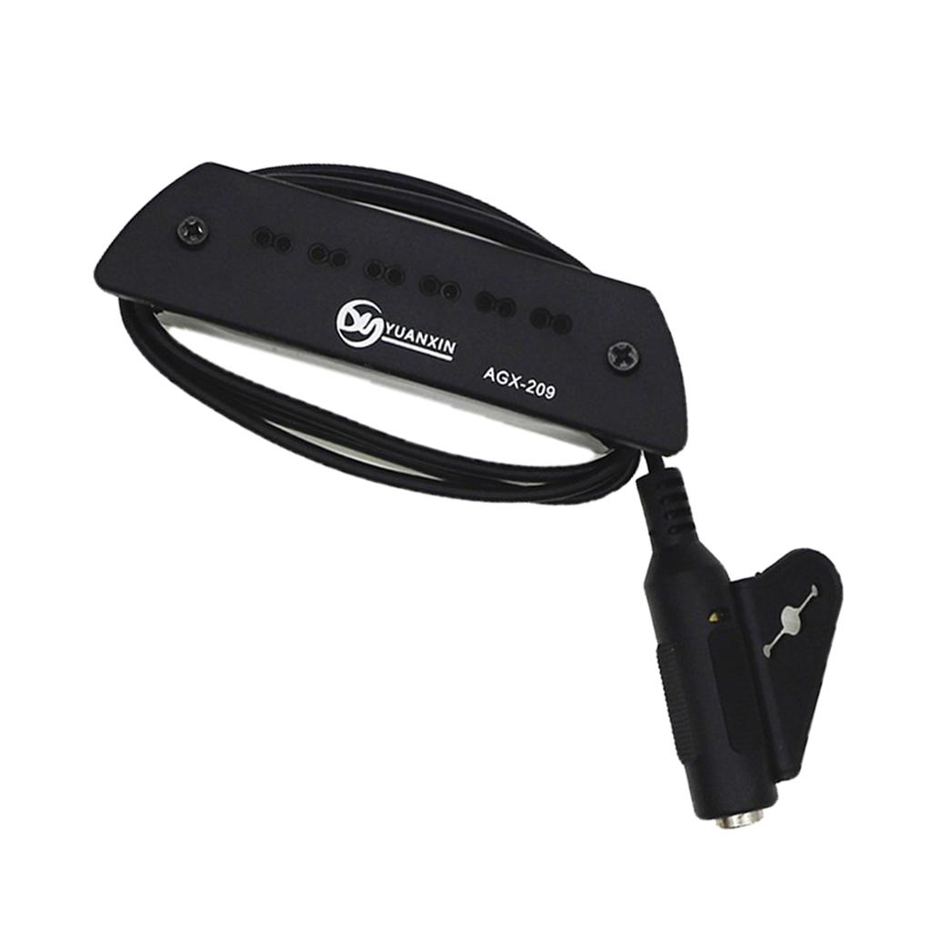 12 Lỗ Lỗ Âm Thanh Guitar Pickup Cho Dân Gian Đàn Guitar Cổ Điển Acoustic