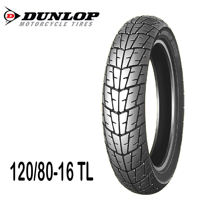 Vỏ xe Dunlop 120/80-16 K330 - xuất xứ: Indo