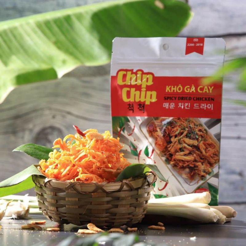 KHÔ GÀ LÁ CHANH GÓI 55G