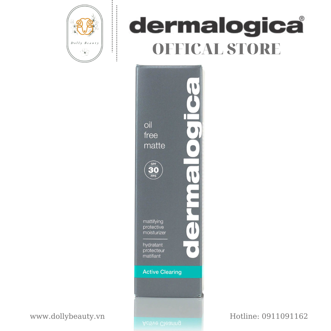 Kem chống nắng dành cho da dầu OIL FREE MATTE SPF30 của Dermalogica - Dolly Beauty