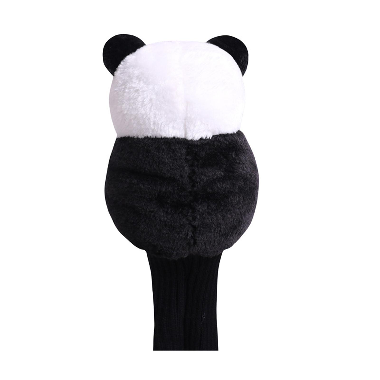 Cute Panda Golf Club Headcover  Cover for Driver Guard Equipment