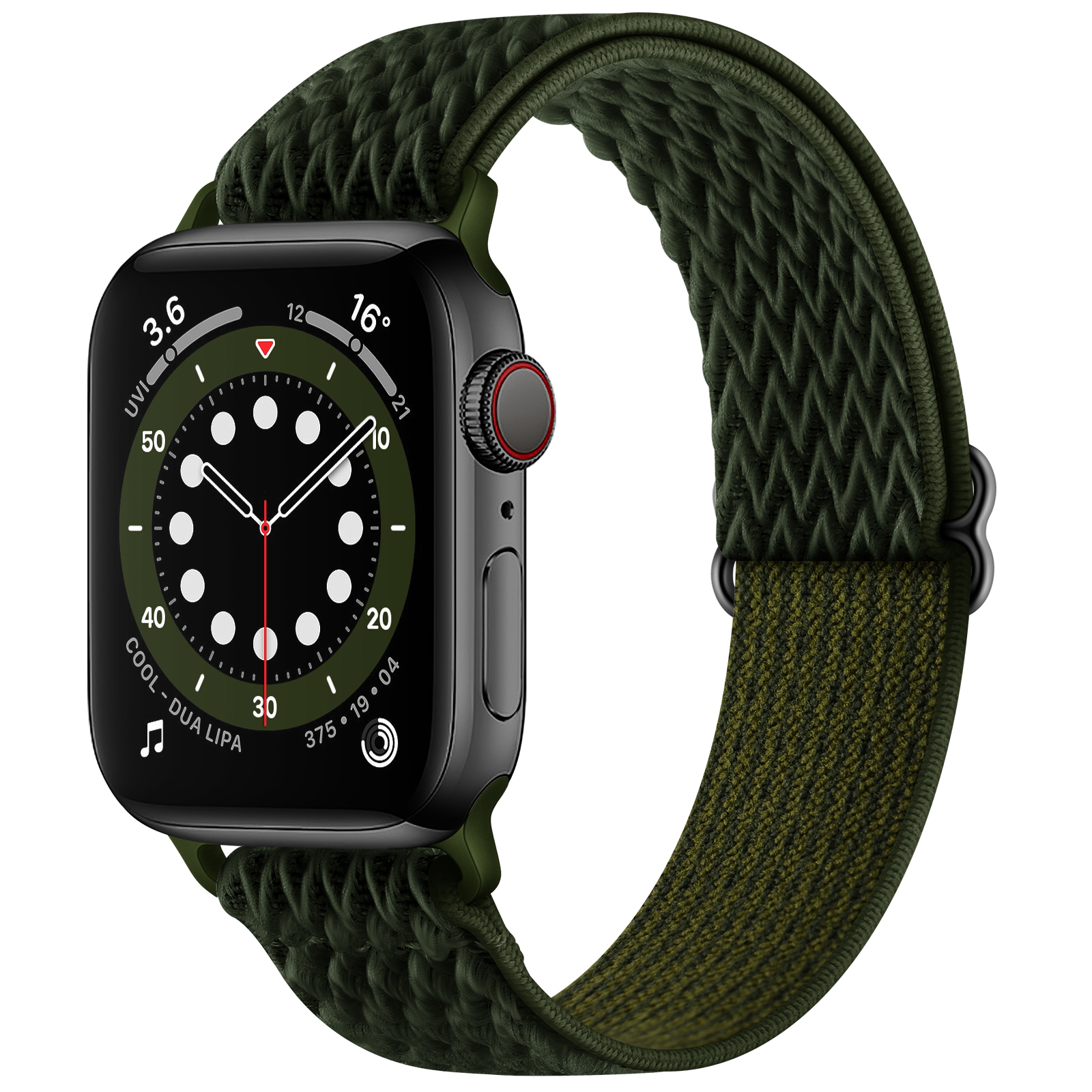 Dây Nylon Loop Wave cho Apple Watch Series 1/2/3/4/5/6/7/8/9/SE1,2 & Apple Watch Ultra 1/2 Size 38/40/41/42/44/45/49mm - Hàng Chính Hãng