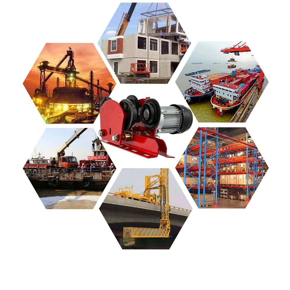 Bộ Tời Điện Kèm Rùa ABG PA800  12 Mét Giúp Máy Tời Treo Nâng Hạ Vật Nặng Dễ Dàng Trong Nhà Xưởng Công Nghiệp Và Đời Sống, Nâng Kéo Linh Hoạt, Hiệu Quả Cao – Hàng Chính Hãng