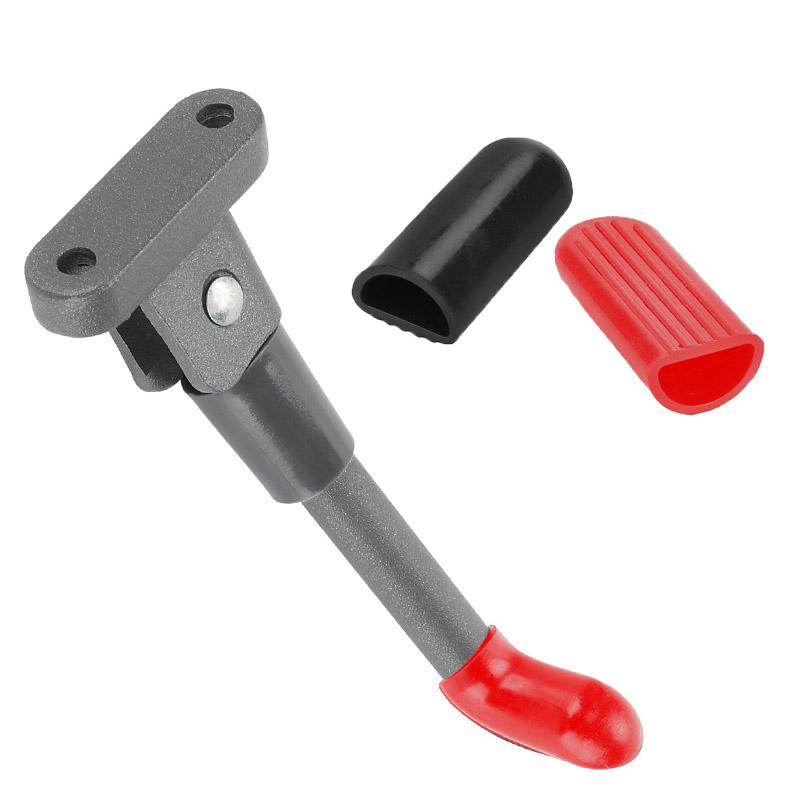 Khung bảo vệ silicon chân kẽ dài hơn cho Ninebot Max G30 ES M365 Zero Zero Electric Scooter Foot Support Vỏ cao su bảo vệ Color: 2pcs black