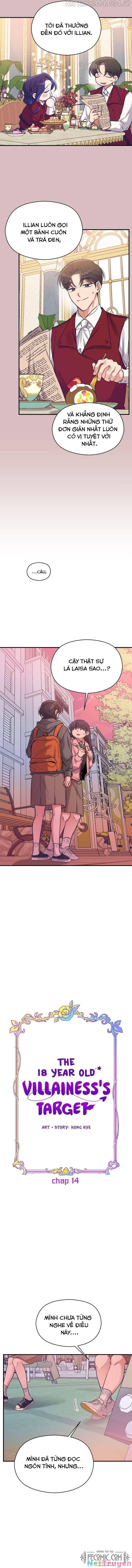 kế hoạch phản công của phản diện tuổi 18 chapter 14.2 2