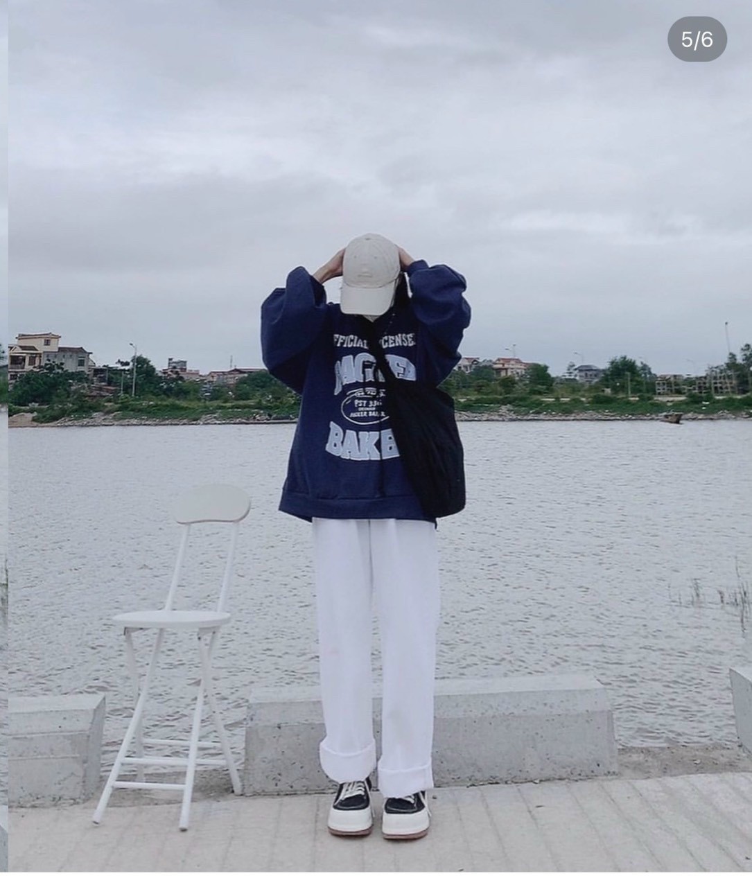 [ ẢNH THẬT ] ÁO SWEATER NỈ PACKER BAKER XANH (2 MÀU) FORM RỘNG OVERSIZE, Áo Sweater Dài Tay JOVELTY Nỉ Bông Cotton Packer Baker Cá Tính, Áo Sweater Nỉ Bông TABI Dáng Rộng Cotton Mịn Unisex Dưới 70kg - Packer Baker