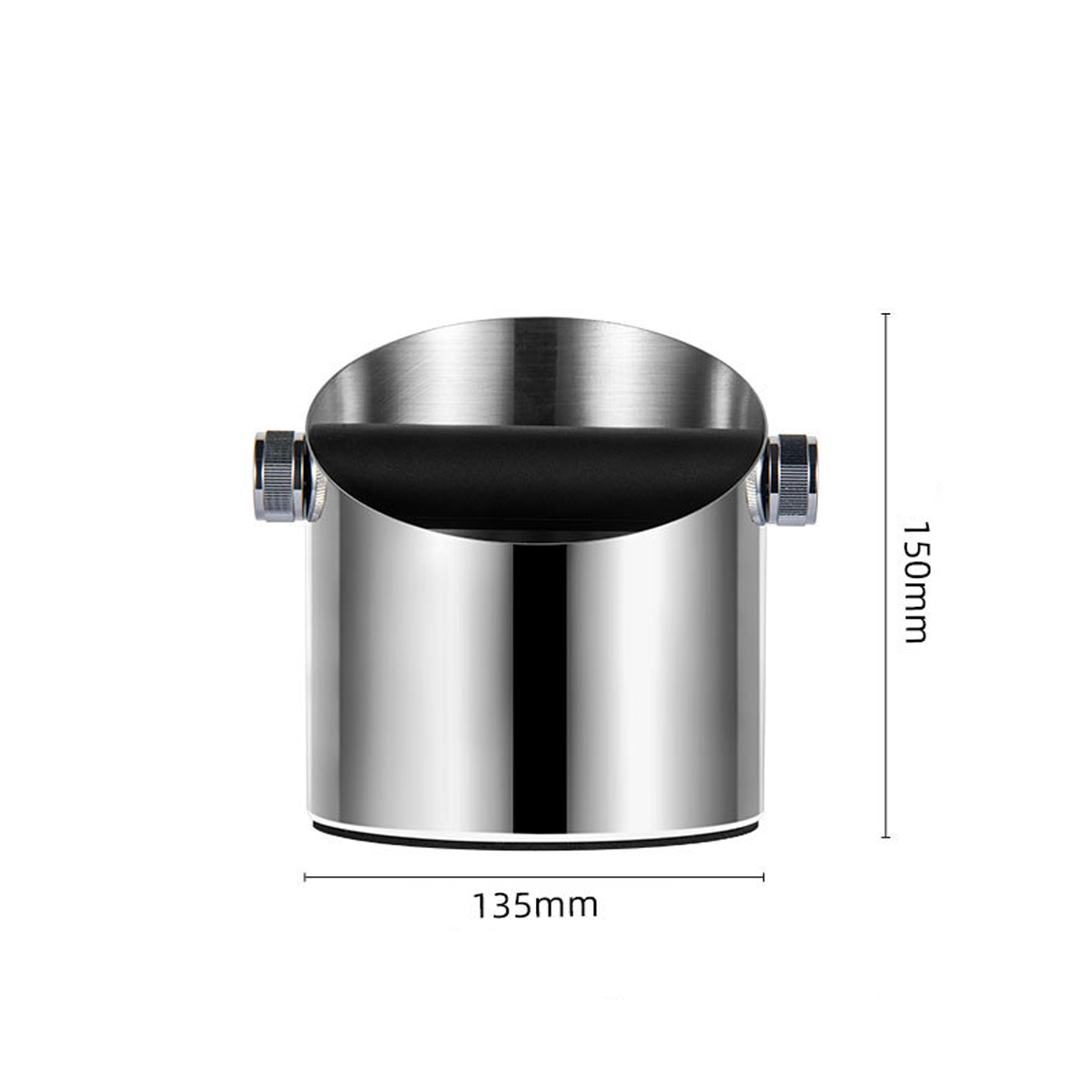 Hộp đập bã cà phê Espresso Inox cao cấp