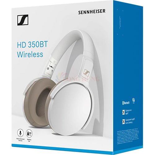 Tai nghe chụp tai Bluetooth Sennheiser HD 350BT SEBT3 - Hàng chính hãng