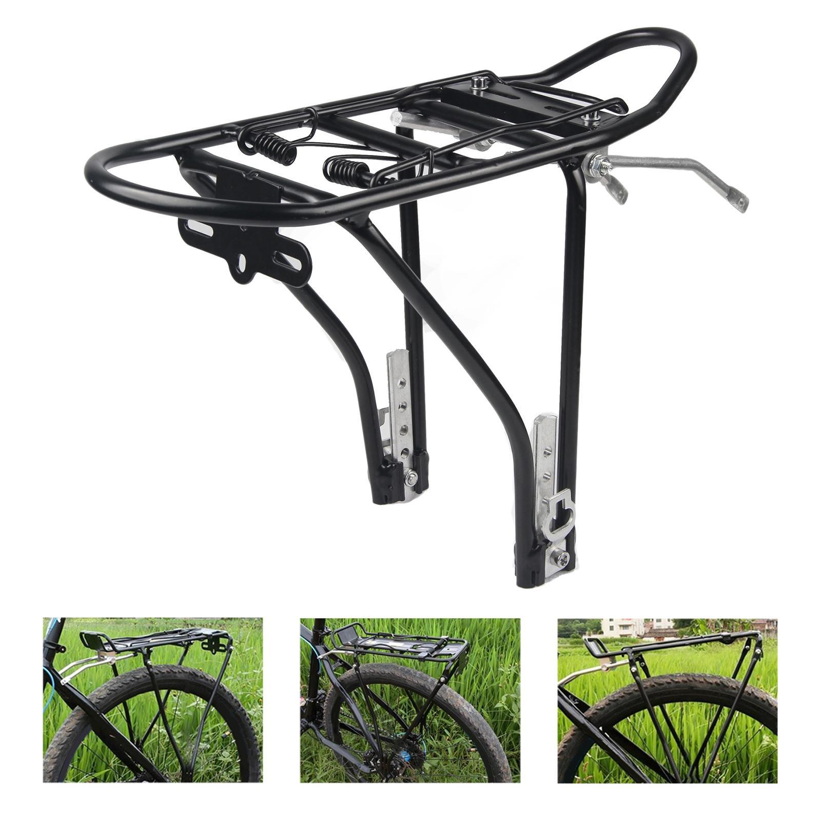 Aluminum Alloy Bicycle Rear Cargo Rack Shelf Suitable for 14"16"18"20" Cycle Travel Carrying Parts, Bike Rear Rack Bicycle Accessories