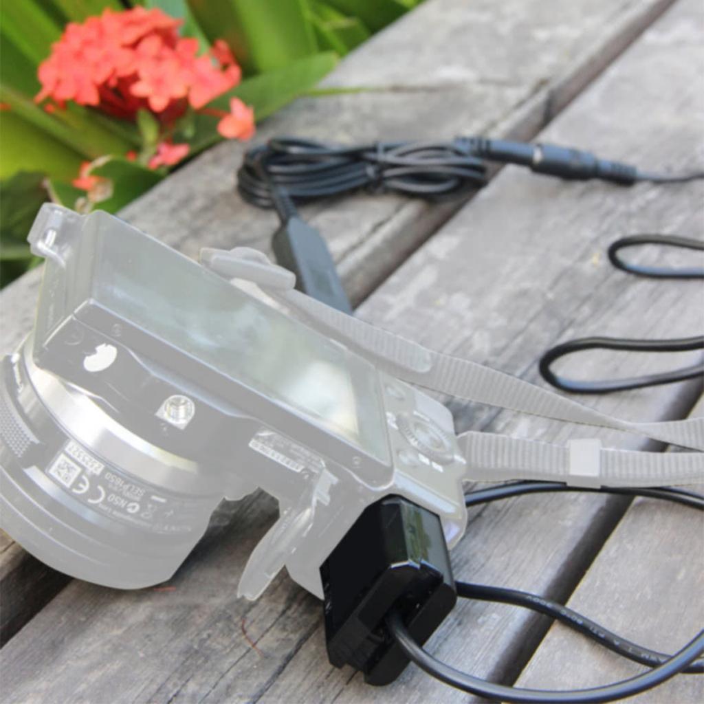 NP-FW50 Power Adapter DC Dummy Battery USB Adapter Cable For Sony Camera