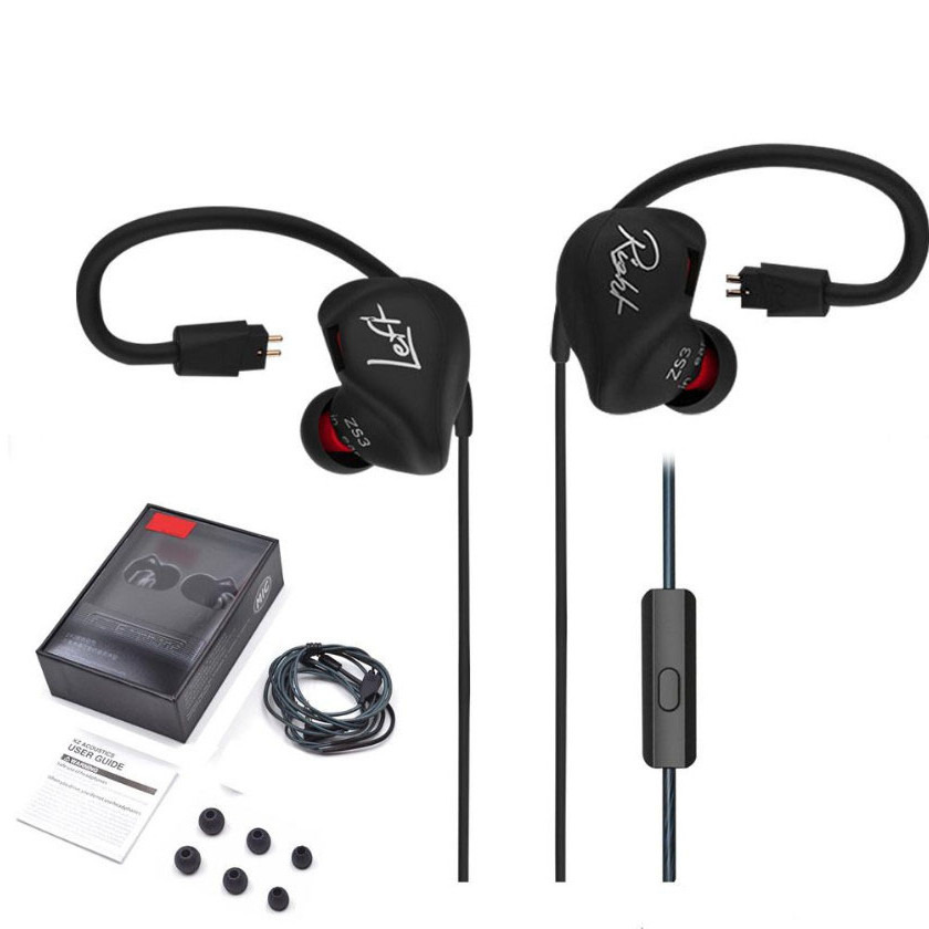 Tai Nghe Knowledge Zenith Kz Zs3 Có Mic-Hàng Chính Hãng