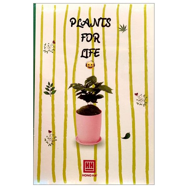 Vở Plants For Life - Kẻ Ngang 120 Trang - Hồng Hà 1416 (Mẫu Màu Giao Ngẫu Nhiên)