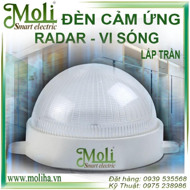 ĐÈN LED CẢM ỨNG RADAR - CẢM ỨNG VI SÓNG GẮN TRẦN MOLI