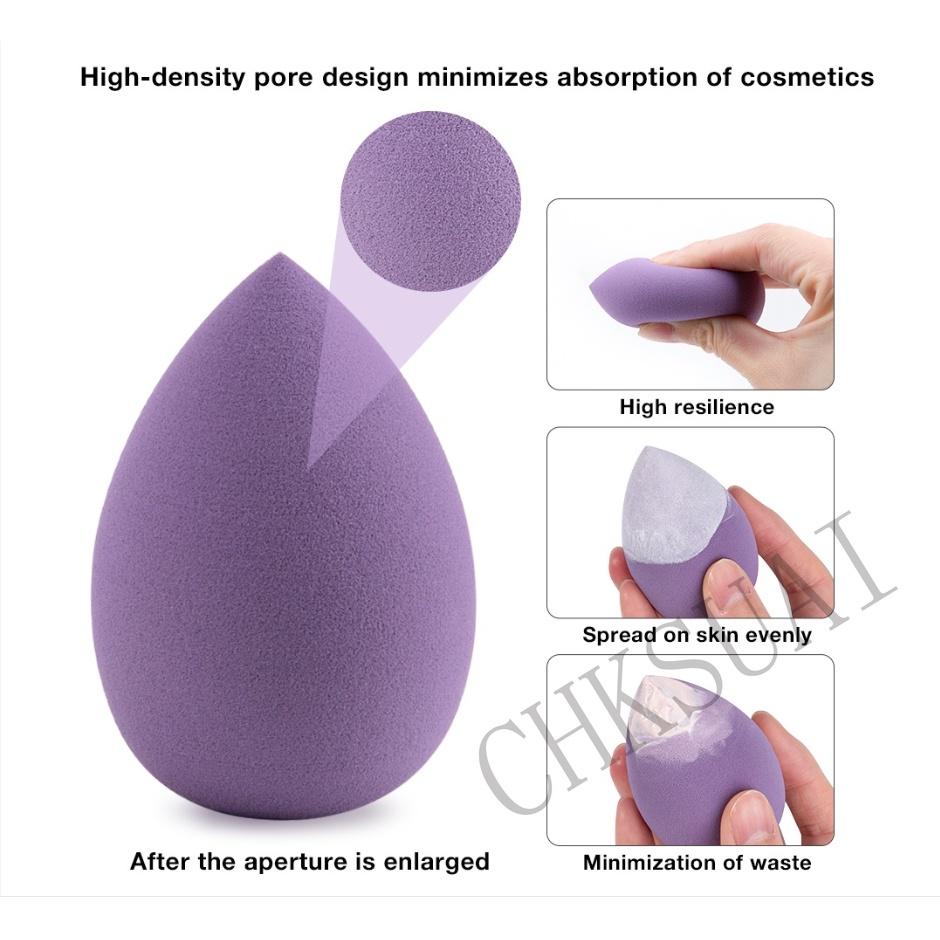 BEAUTY BLENDER Mút Trang Điểm Mềm Mại Hình Quả Trứng / Giọt Nước