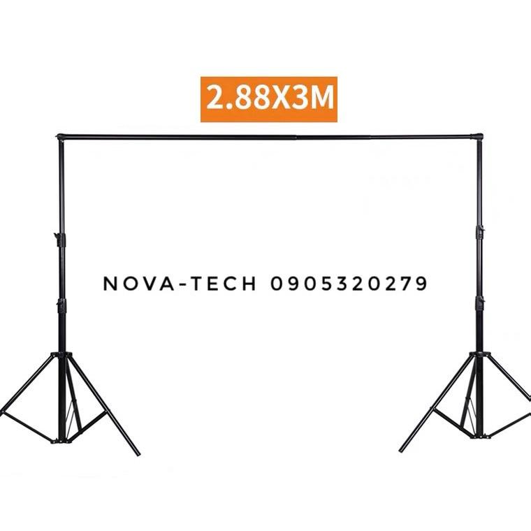 Khung giá treo phông nền STUDIO cao cấp kích thước 2m8 X 3m