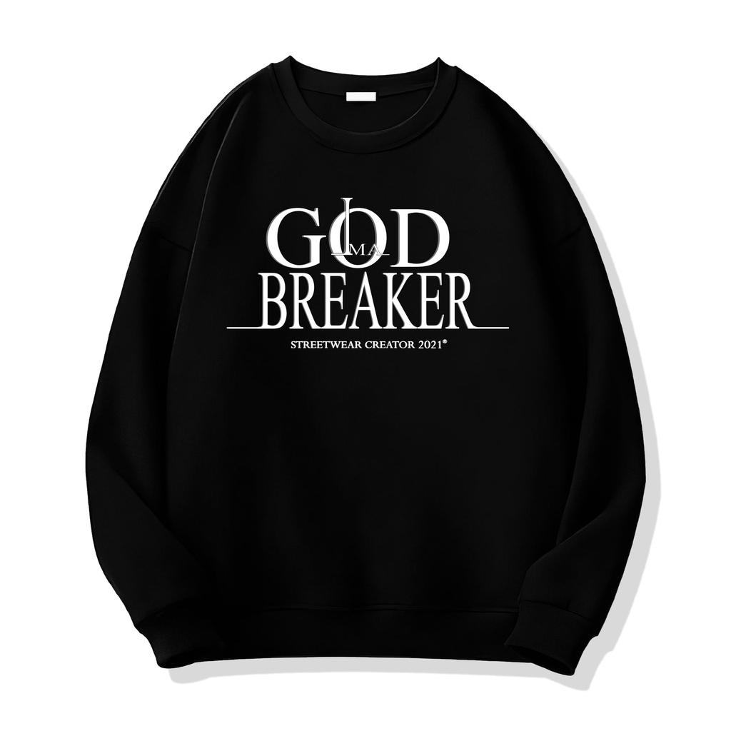 Áo Sweater Basic Màu Xanh Dương iMA God Breaker (iGB Blue Basic Sweater)