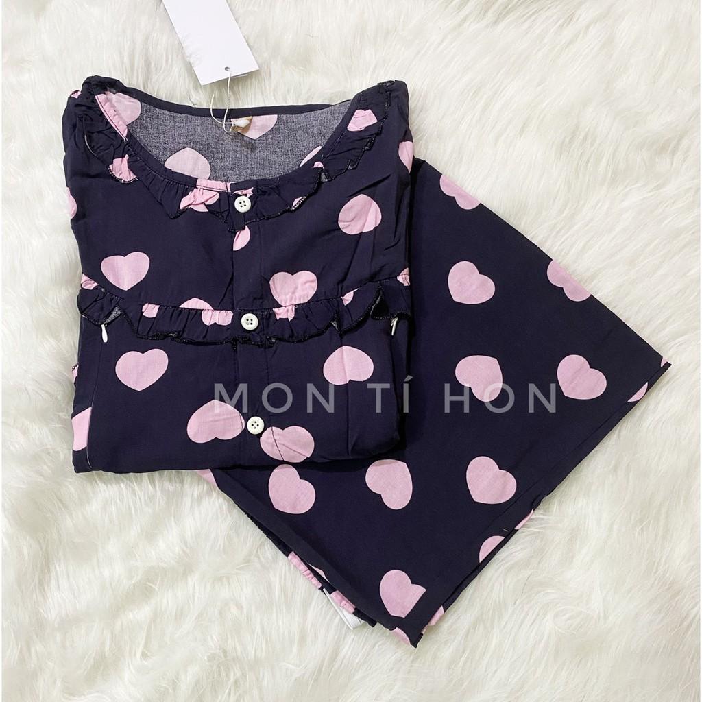 Bộ sau sinh vải Lanh lụa siêu mát Có khoá cho bé bú và chun rút điều chỉnh - Nhiều màu - Free size