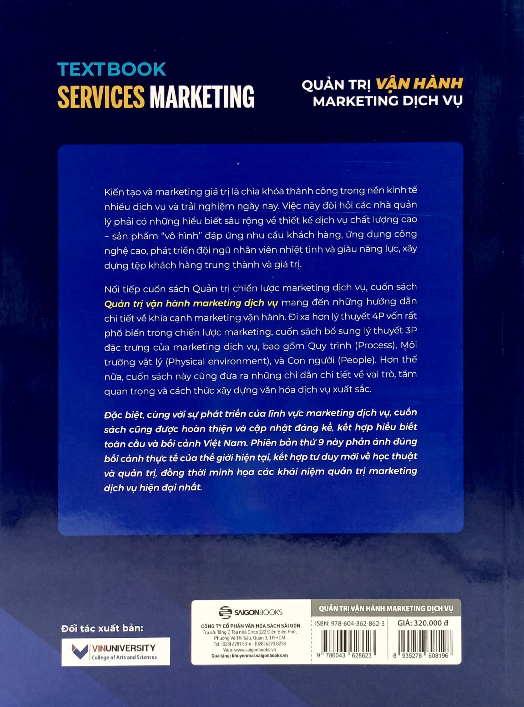 Boxset Textbook Services Marketing (Bộ 2 Cuốn)