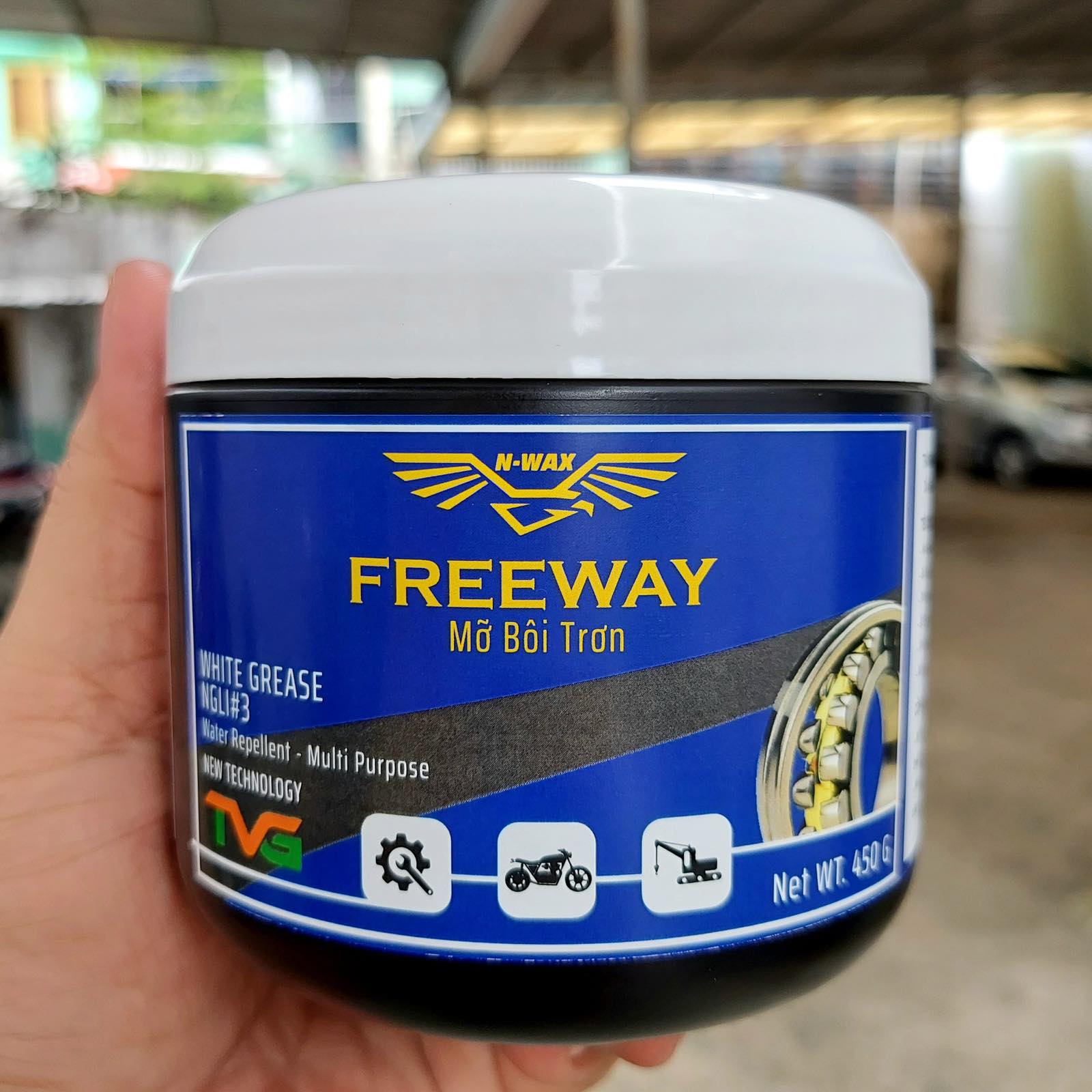 FREEWAY WHITE GREASE NGLI#3 450 GRAM