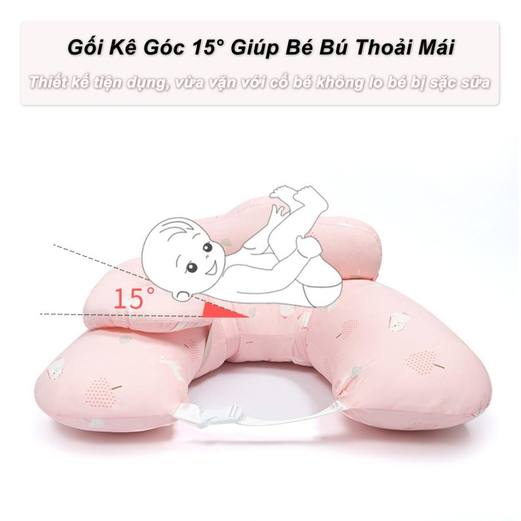 Gối Kê Bé Bú Oeko-Tex 15° Giúp Bé Nằm Thoải Mái Khi Ngủ - Home and Garden