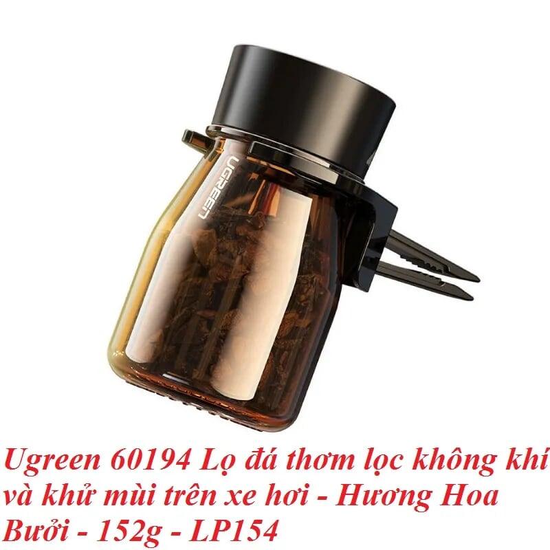 Ugreen UG60194LP154TK 152g Hương Hoa Bưởi Lọ đá thơm lọc không khí và khử mùi trên xe hơi - HÀNG CHÍNH HÃNG