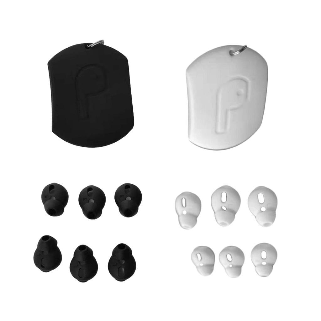 9-Pair Silicone Earbuds Cover Tips Replacement Ear Buds Suitable for Airpods