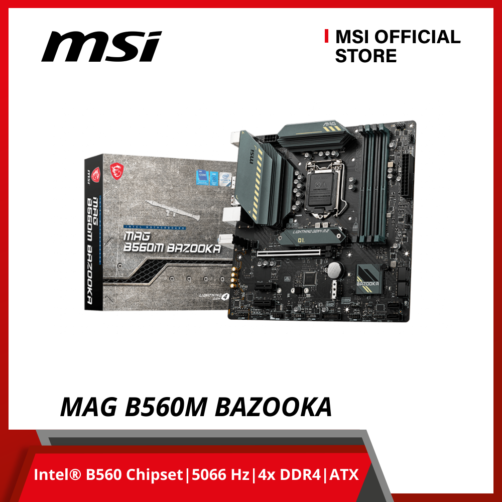 Bo Mạch Chủ MSI MAG B560M BAZOOKA - Hàng Chính Hãng