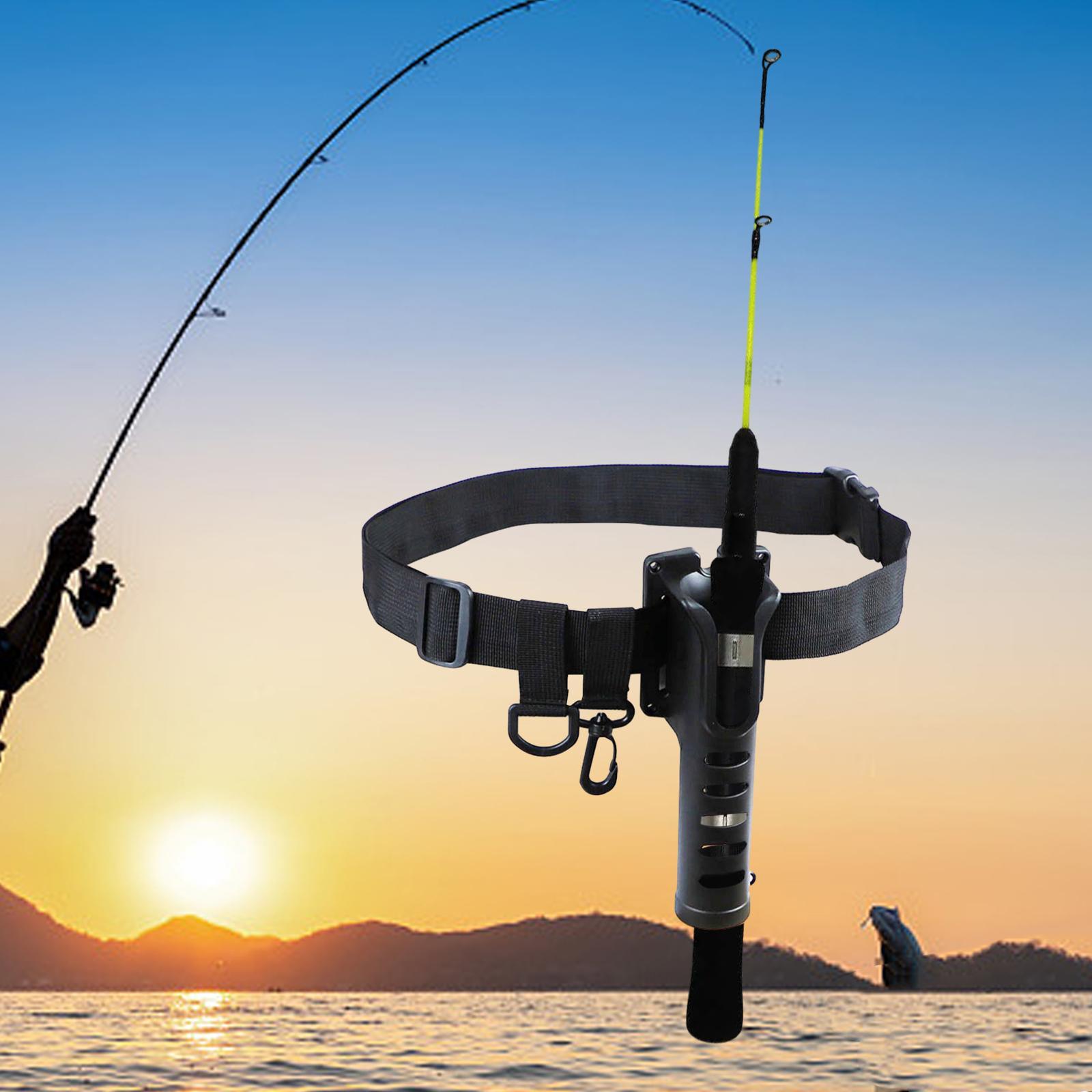 Waist Fishing Rod Holder Professional Pole Inserter for Outdoor Fishing