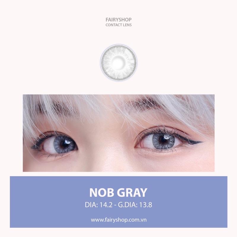 Kính Áp Tròng NOB GRAY 14.2mm - FAIRY SHOP CONTACT LENS độ 0 đến 7