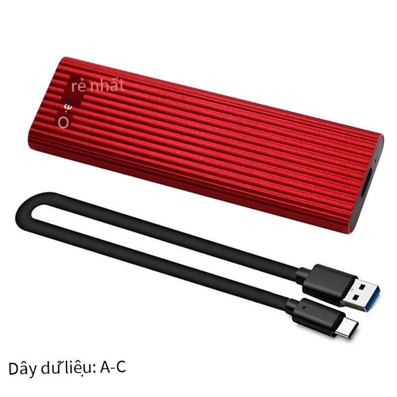 Đảm bảo chất lượng M.2 NGFF SSD Vỏ ổ cứng thể rắn Type-C 3.1 Vỏ ổ cứng di động bằng hợp kim nhôm tốc độ cao