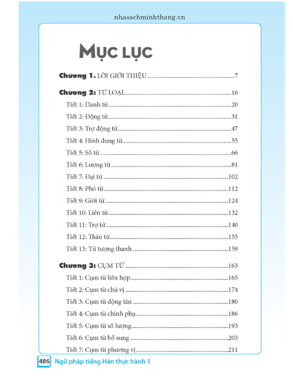 Sách - Ngữ pháp tiếng Hán thực hành tập 1 - Trình độ sơ cấp-trung cấp (bìa mềm) - tái bản