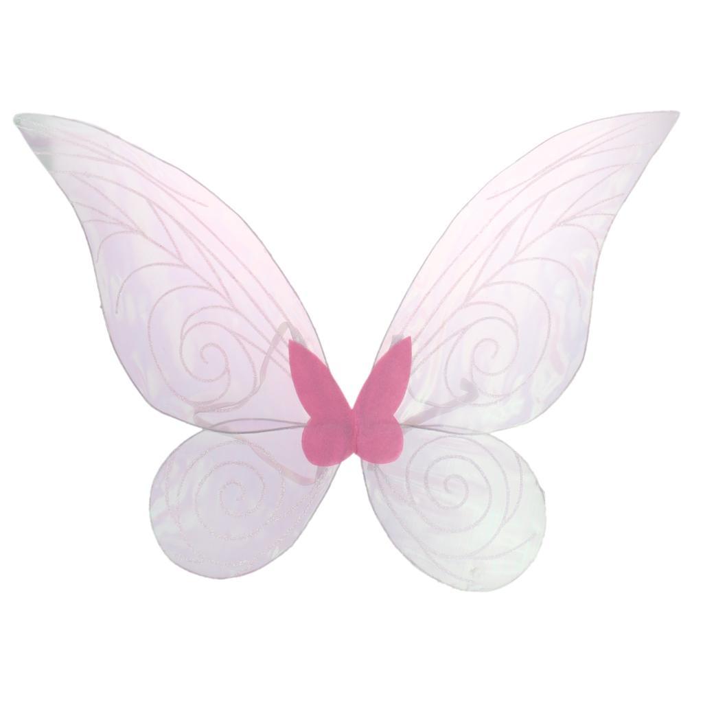 2pcs/Set Kids Color Changing Butterfly Angel Fairy Wing Costume Accessories