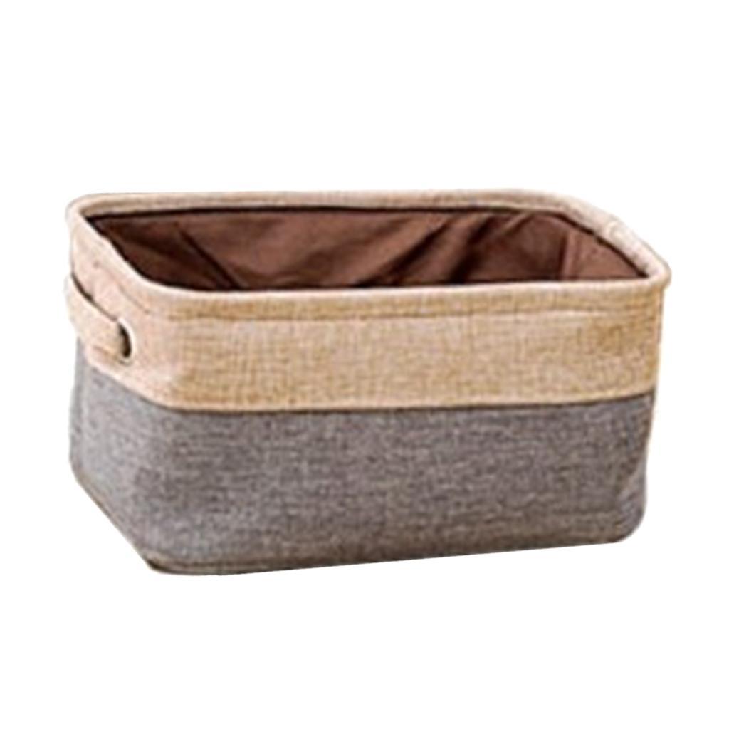 Foldable Storage Basket Clothes Laundry Hamper for