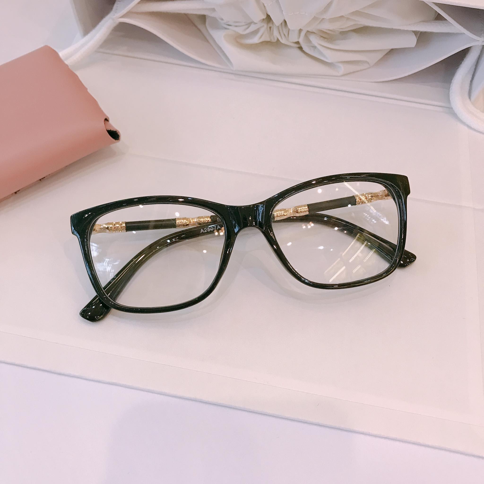 Gọng Kính xinh mắt vuông Unisex cho Nam và Nữ