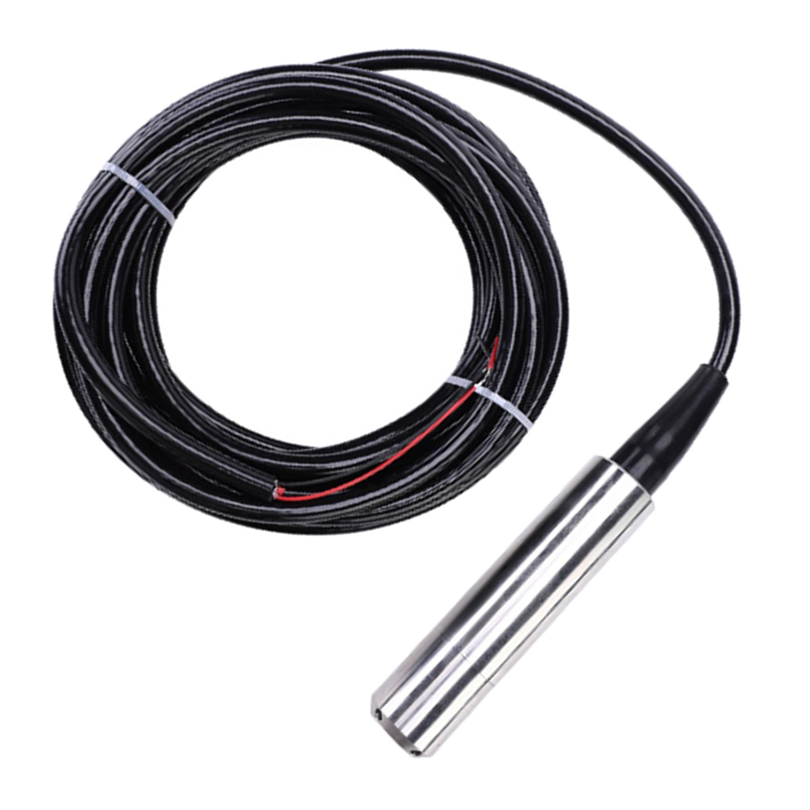 Submersible 5m Water Level Transmitter Sensor with Stainless Steel Probe