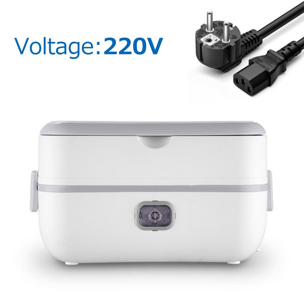 Electric Lunch Box Pluggable Heating Single/Double Layer Insulation Office Workers Portable Hot Vegetable Cooking Bento