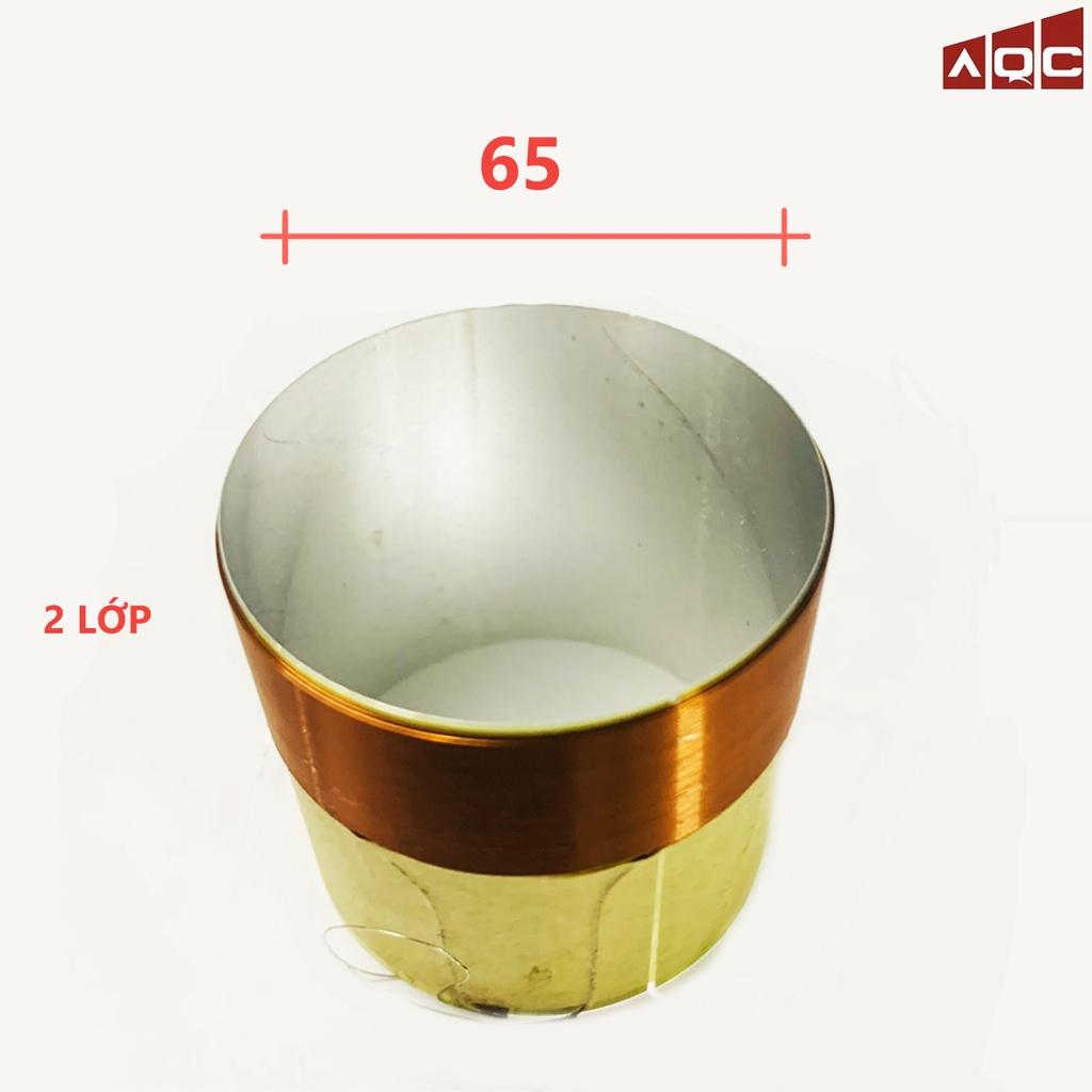 Coil loa 65 mm loại 2 lớp dây đồng - Coil loa 65 dây đồng nguyên chất 2 lớp