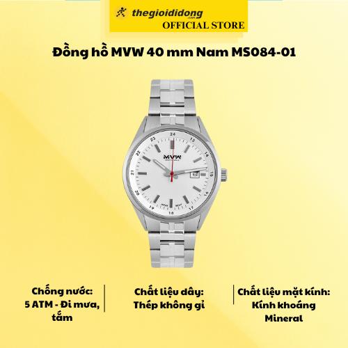 Đồng hồ MVW 40 mm Nam MS084-01 - Hàng Chính Hãng