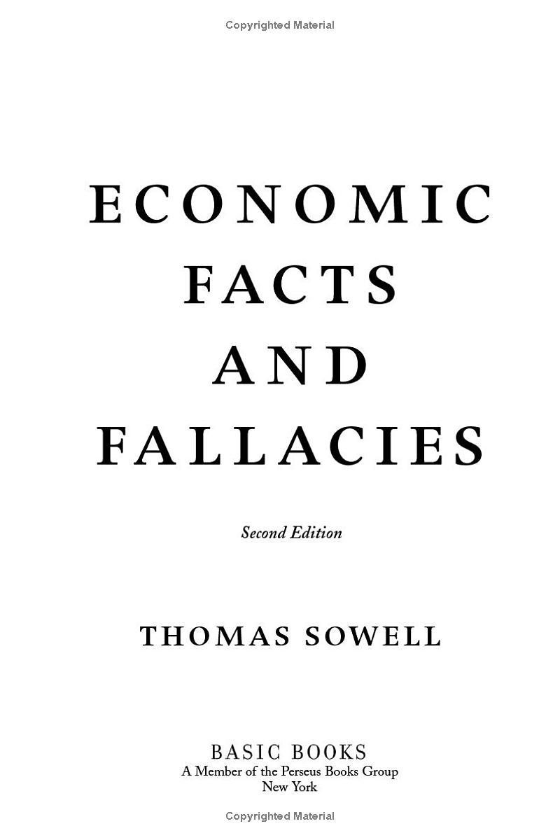 Economic Facts And Fallacies 2nd Edition