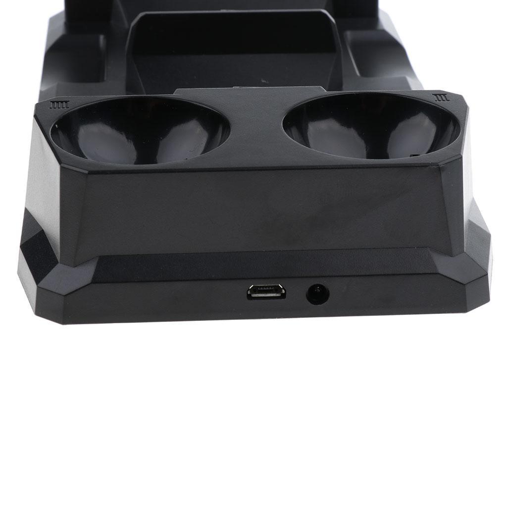 4 In1 Controller Charger, Dual USB Charging Station Charger