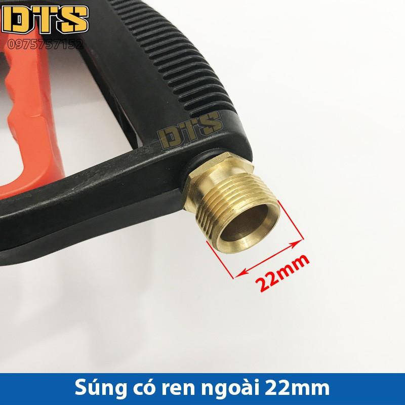 Máy rửa xe áp lực cao Ren ngoài 22mm