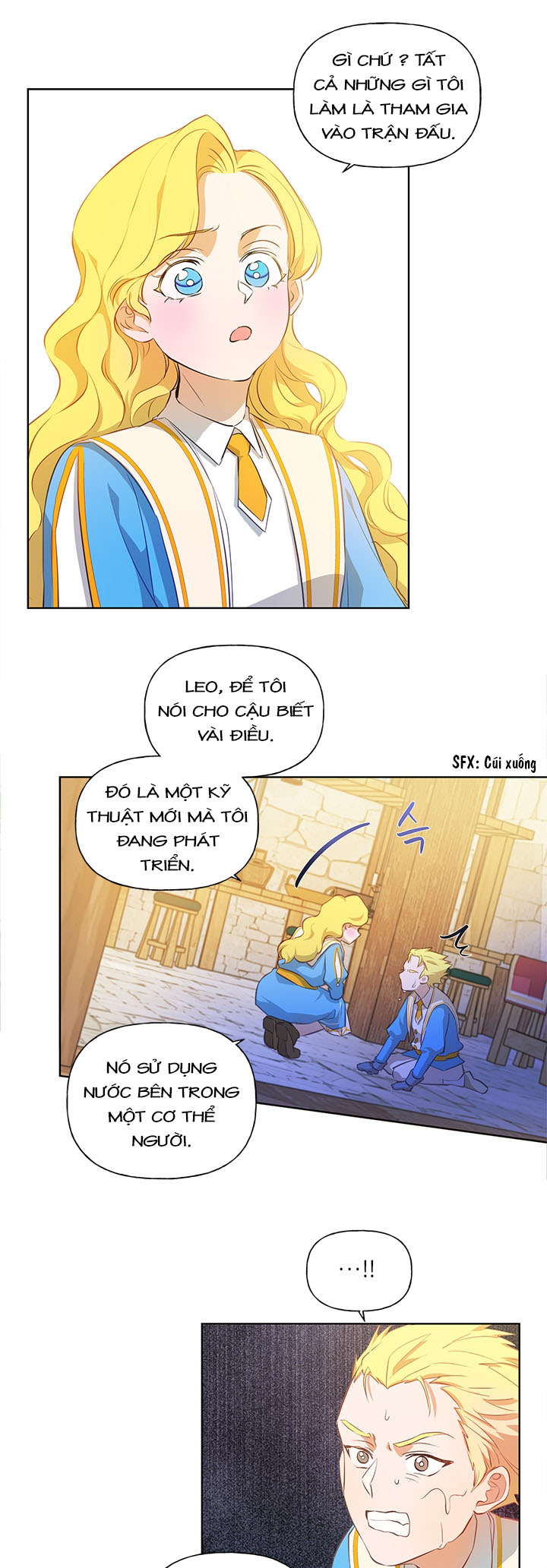 nhà nguyên tố tóc vàng chapter 25 38