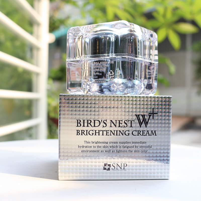 Kem dưỡng trắng SNP Bird’s Nest W+ Brightening Cream 50gr