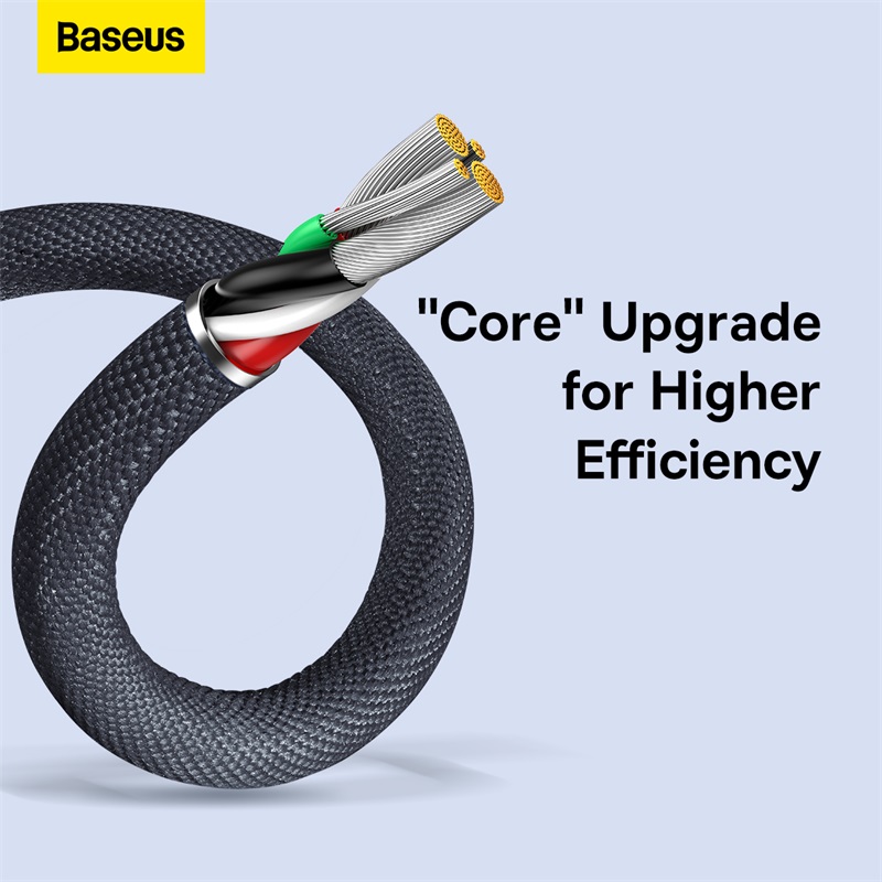 Cáp sạc nhanh, truyền dữ liệu tốc độ cao siêu bền USB to iP Baseus Crystal Shine Series Fast Charging Data Cable Ln 2.4A (Hàng chính hãng)
